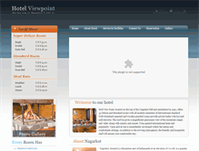 Tablet Screenshot of hotelviewpoint.com.np